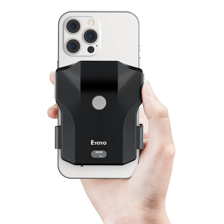 Eyoyo Wireless Back Clip Phone 2D Barcode Scanner