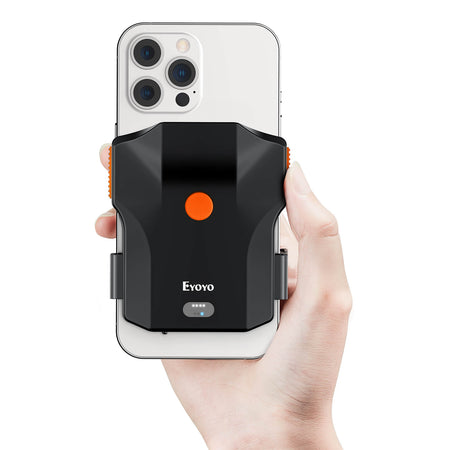 Eyoyo 1D Phone Back Clip Bluetooth Barcode Scanner