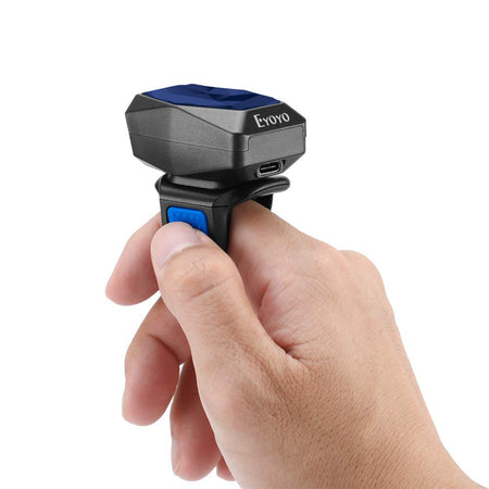 Eyoyo Mini Ring Wireless 2D Barcode Scanner
