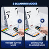 Eyoyo EY-028L 1D Laser Bluetooth Barcode Scanner with LCD Display