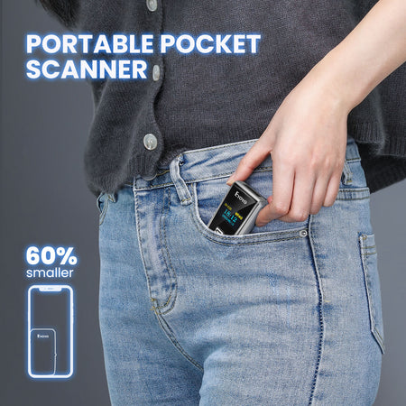 Eyoyo Mini Bluetooth QR Code Scanner With LCD Display