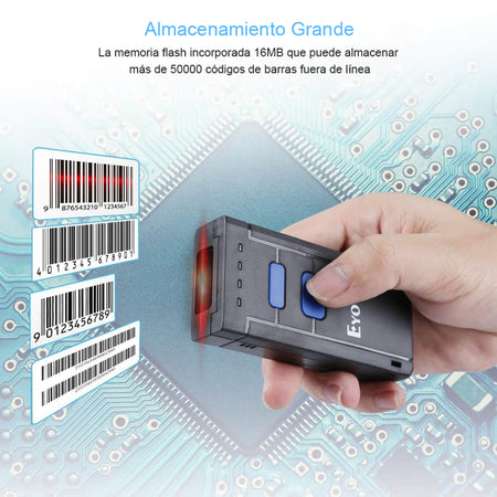 Eyoyo Mini Portable Bluetooth CCD Barcode Scanner