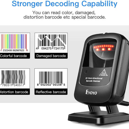 Eyoyo Desktop Barcode Scanner