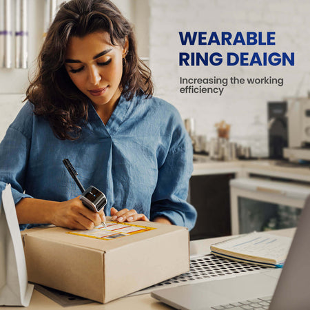 Eyoyo Finger Ring Barcode Scanner