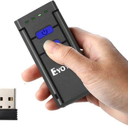 Eyoyo Portable 1D Bluetooth Barcode Scanner Mini