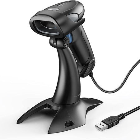 Eyoyo Handheld 1D Barcode Scanner&Stand