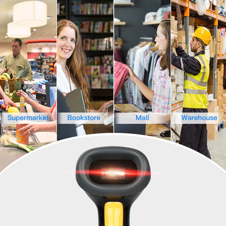 Eyoyo Handheld 2D QR Barcode Scanner