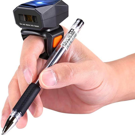 Eyoyo 1D Bluetooth Wearable Ring Barcode Scanner