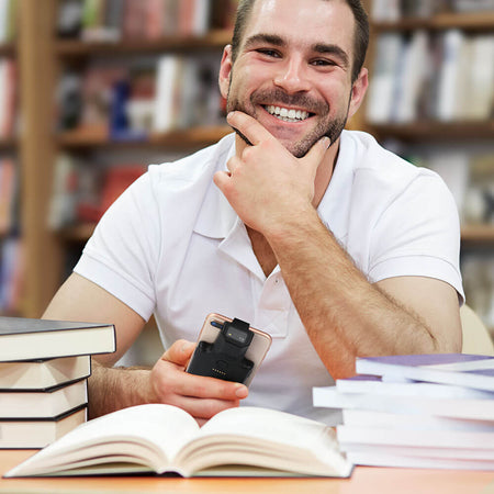 Eyoyo Phone Back Clip Bluetooth Barcode Scanner