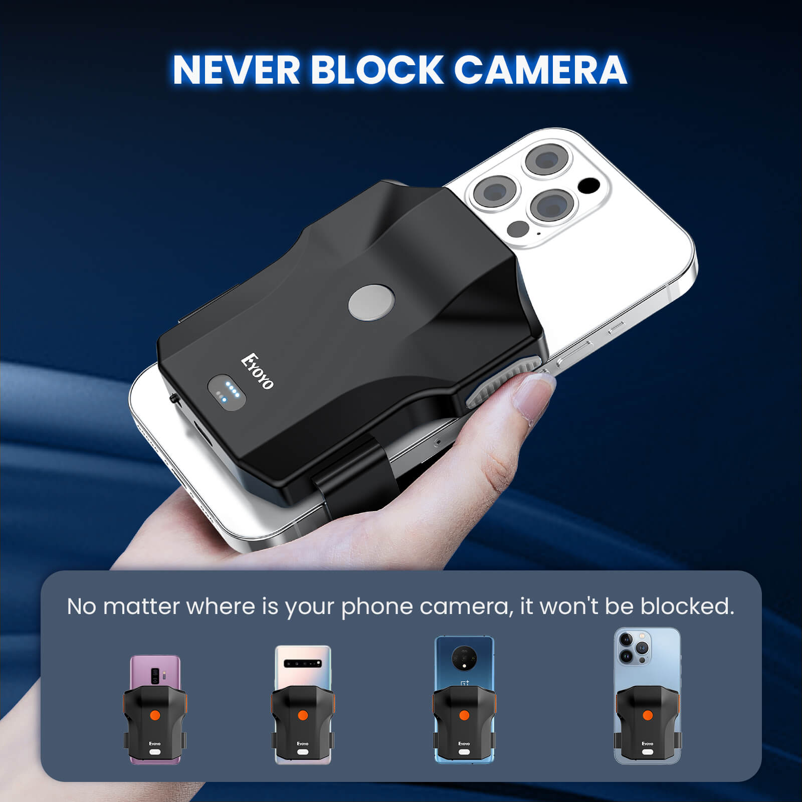 Scanner Back Eyoyo Wireless Back Clip Phone Barcode Scanner – Eyoyo scan