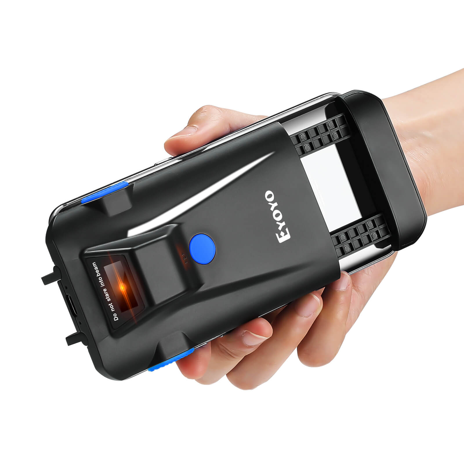 Back Label Scanner Eyoyo Wireless 2D Bluetooth Barcode Scanner for Phone – Eyoyo scan
