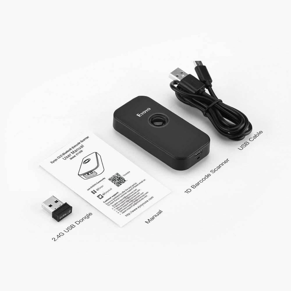 Mini 1D Bluetooth Portable Barcode Scanner – Eyoyo scan Mini 1D Bluetooth Portable Barcode Scanner – Eyoyo scan