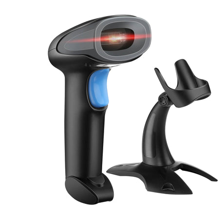 Eyoyo 1D/2D Wired Handheld Barcode Scanner & Stand